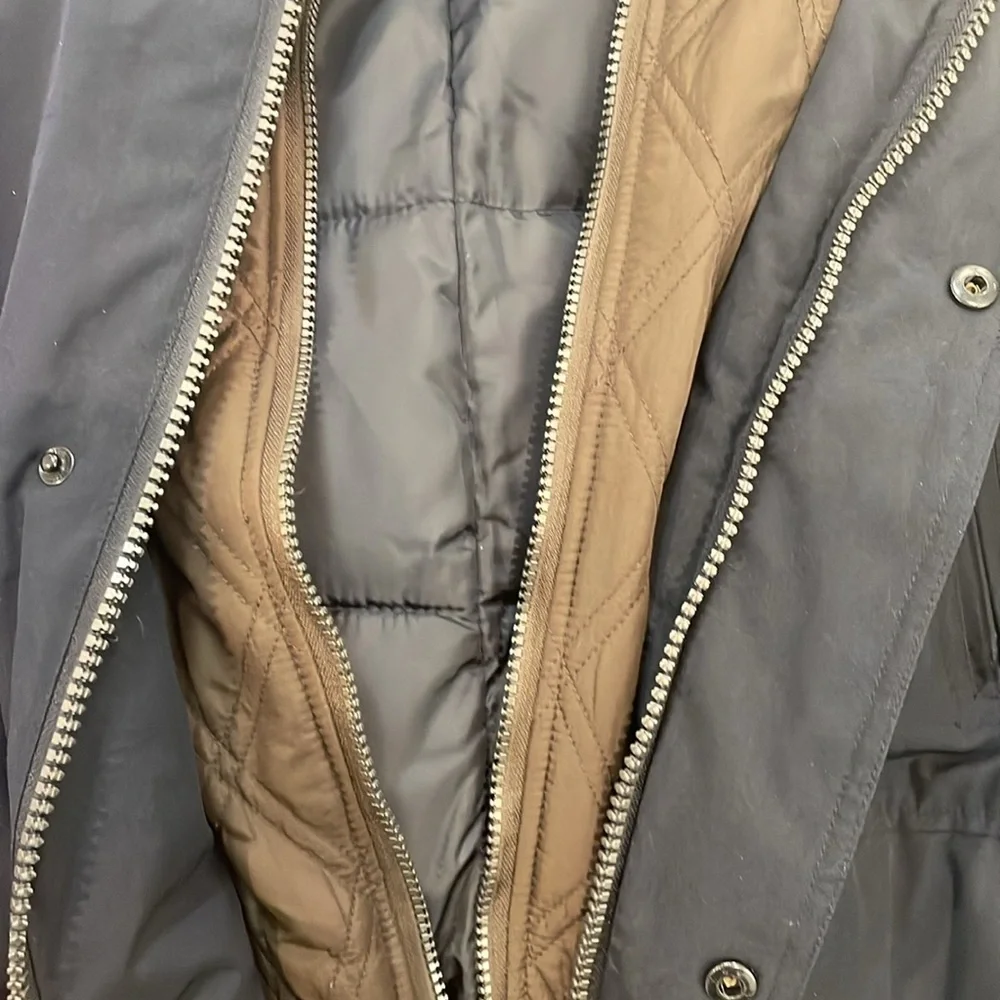 MICHAEL KORS Heavyweight Hooded Snorkel Parka 3XB BLUE‎